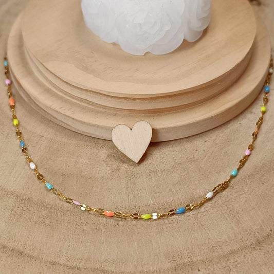 Collier Tara Pastel Multicolore