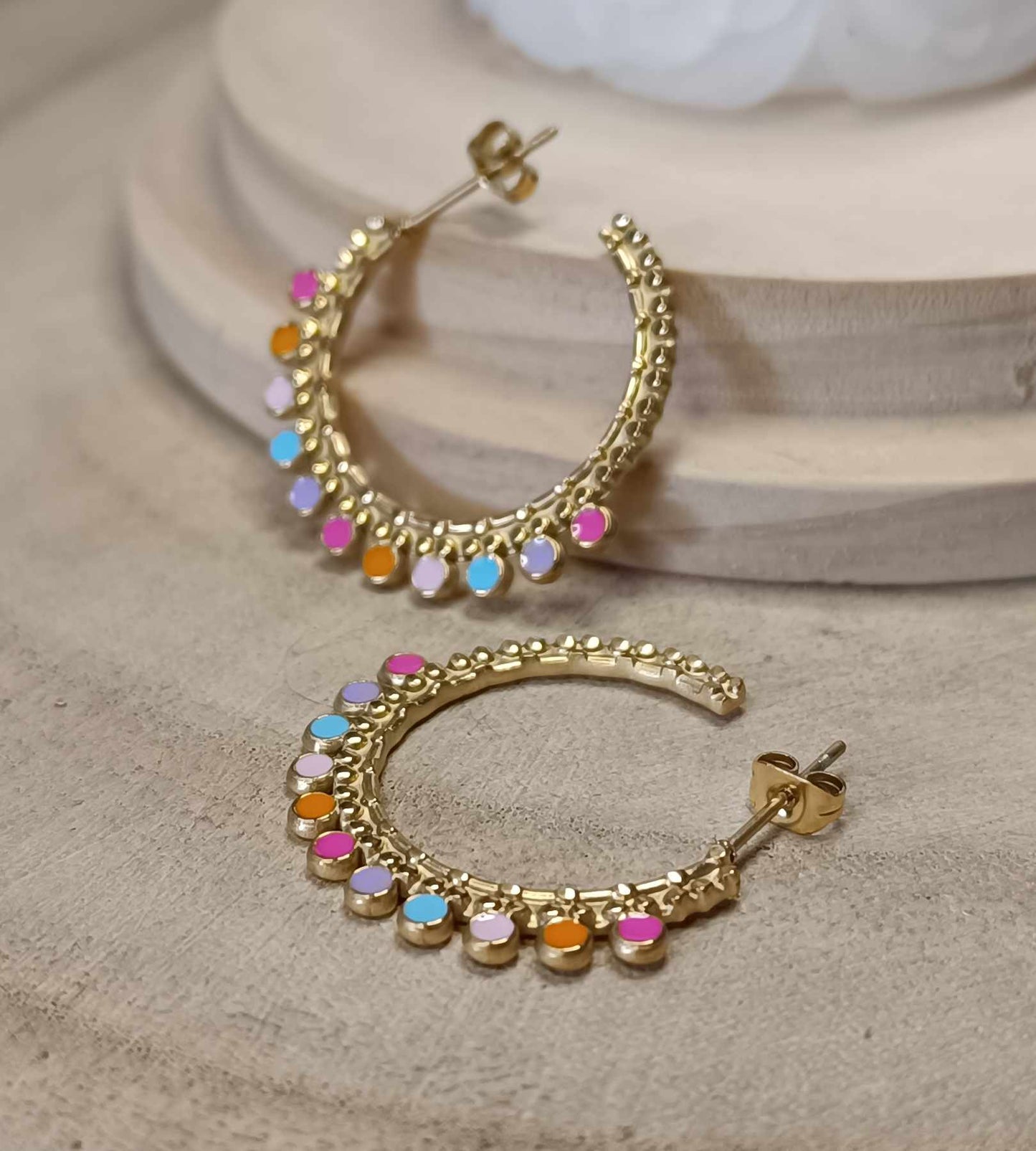 Créoles Summer Néon