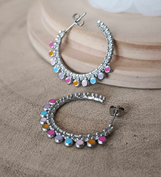 Créoles Summer Néon