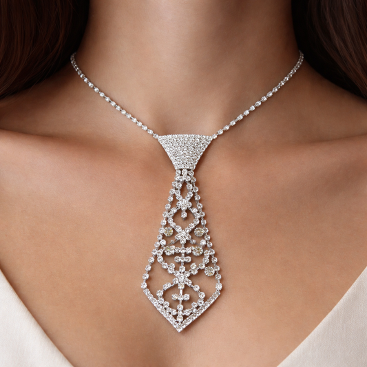 Cravate bijou Zelyra