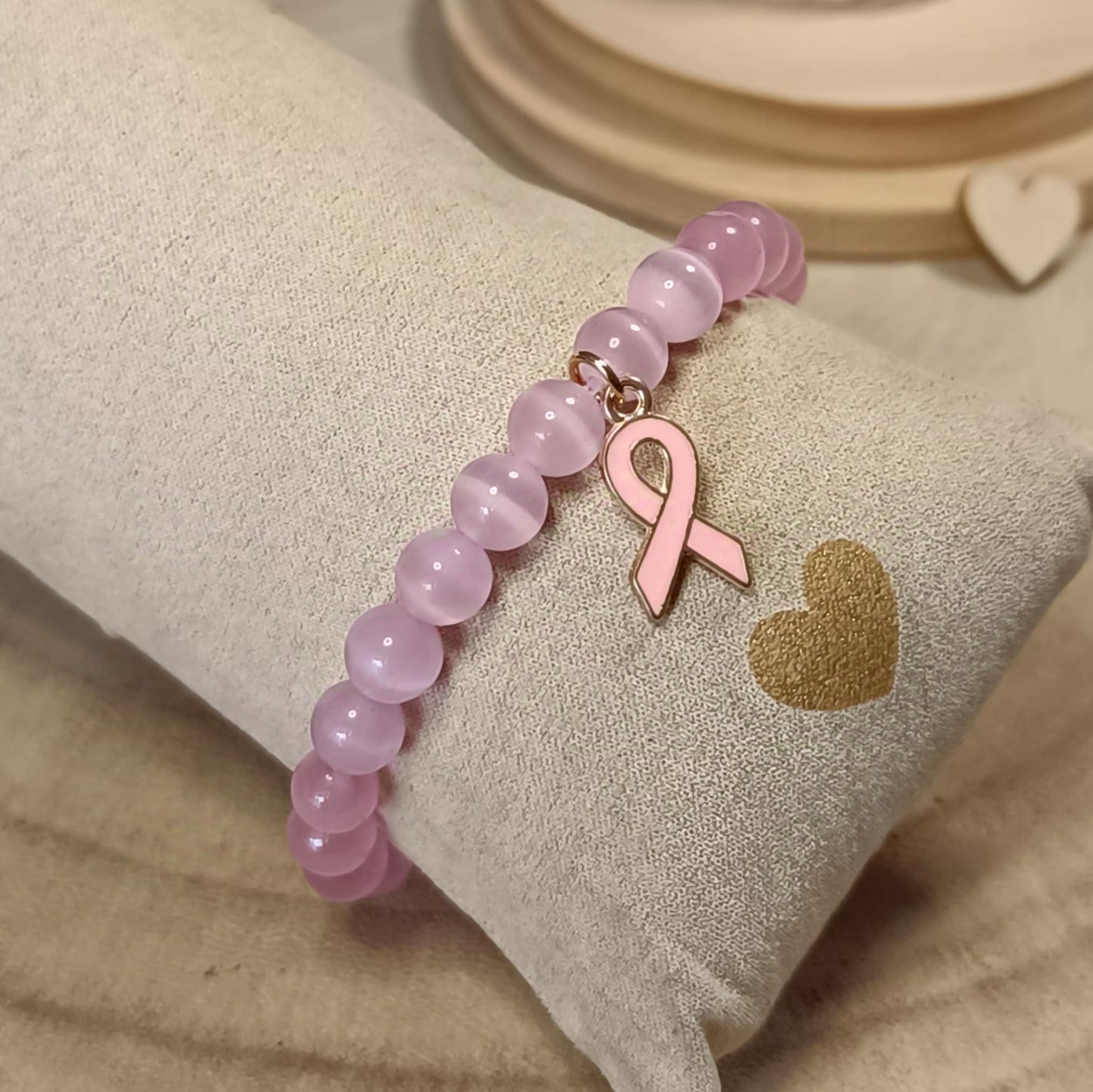 Bracelet Octobre Rose