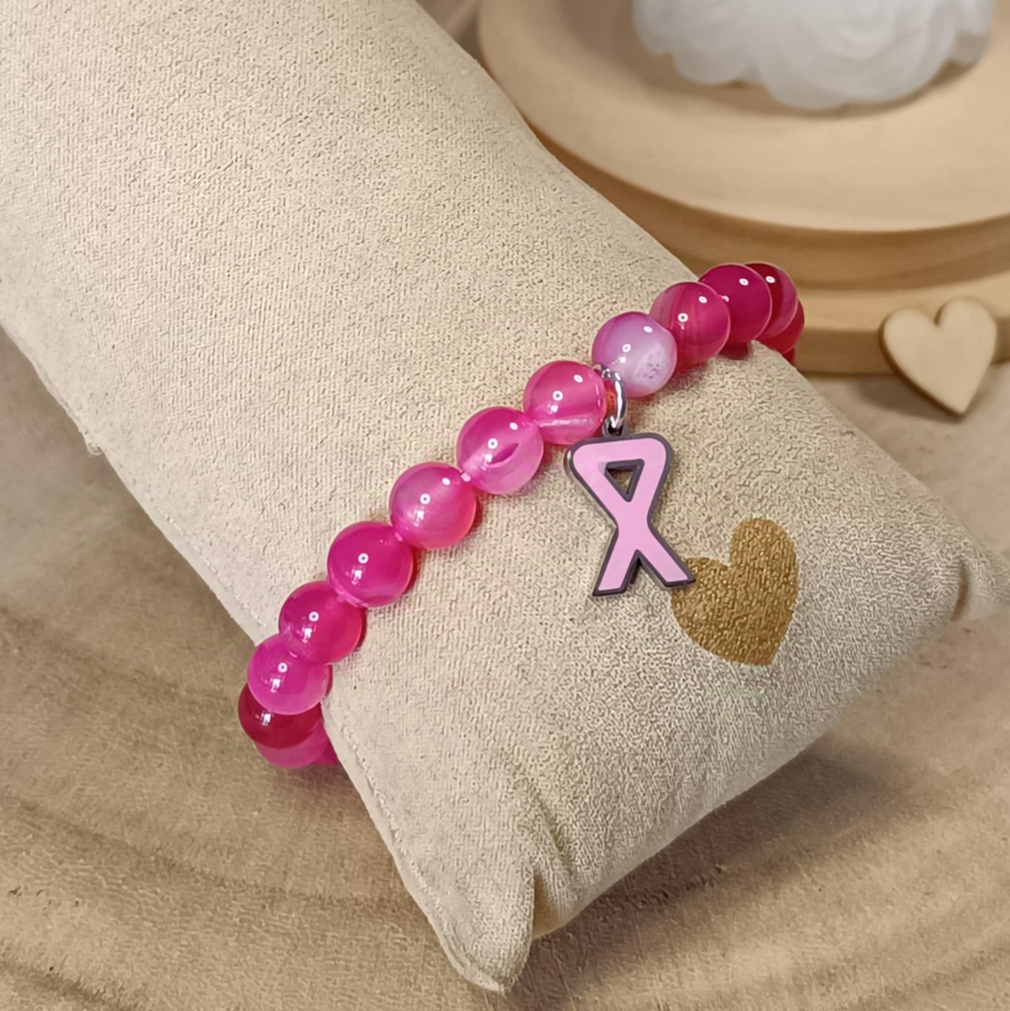 Bracelet Octobre Rose